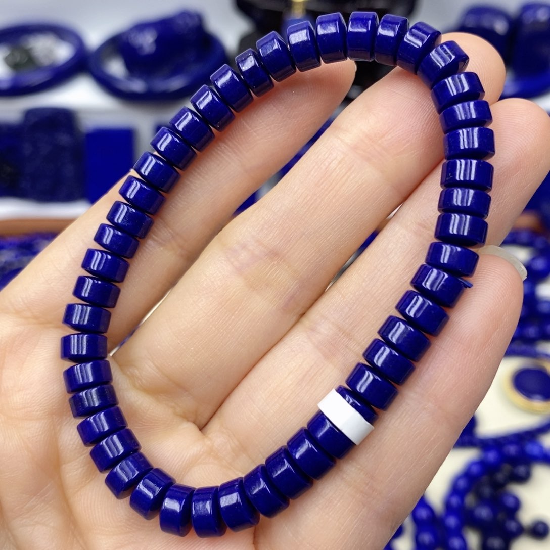 青金石手链未镶嵌