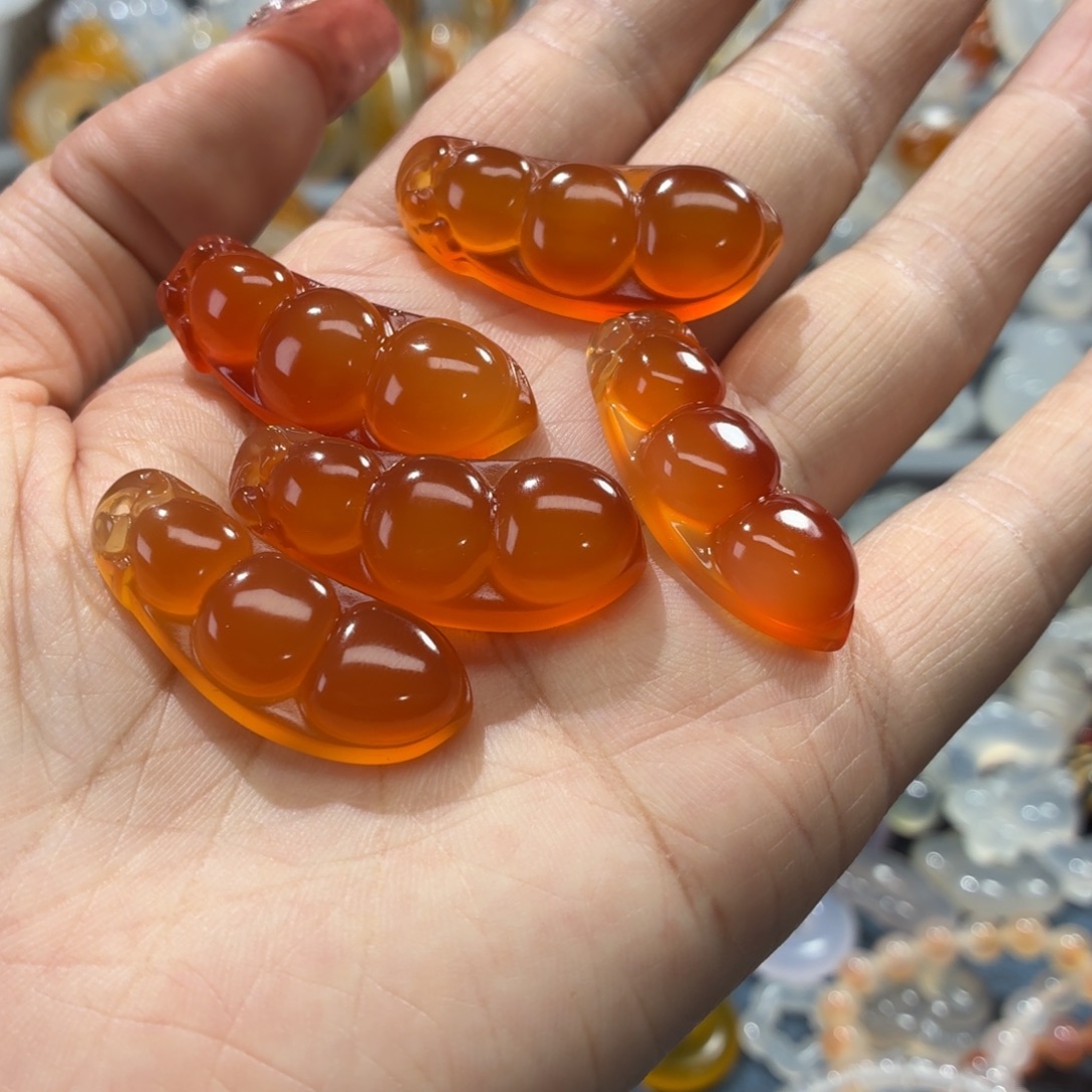 玛瑙/玉髓未镶嵌吊坠(不含链)
