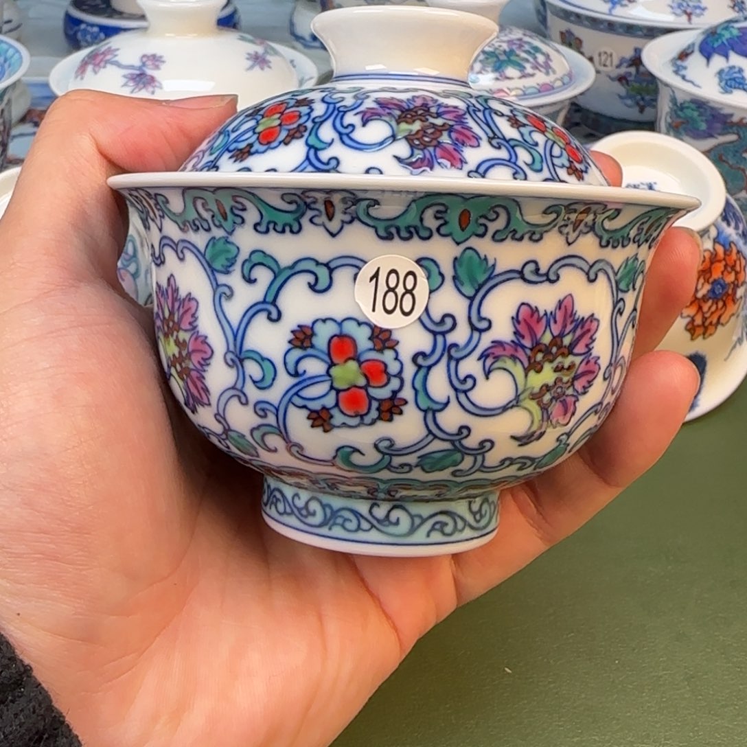 彦祖纯手工手绘茶具188