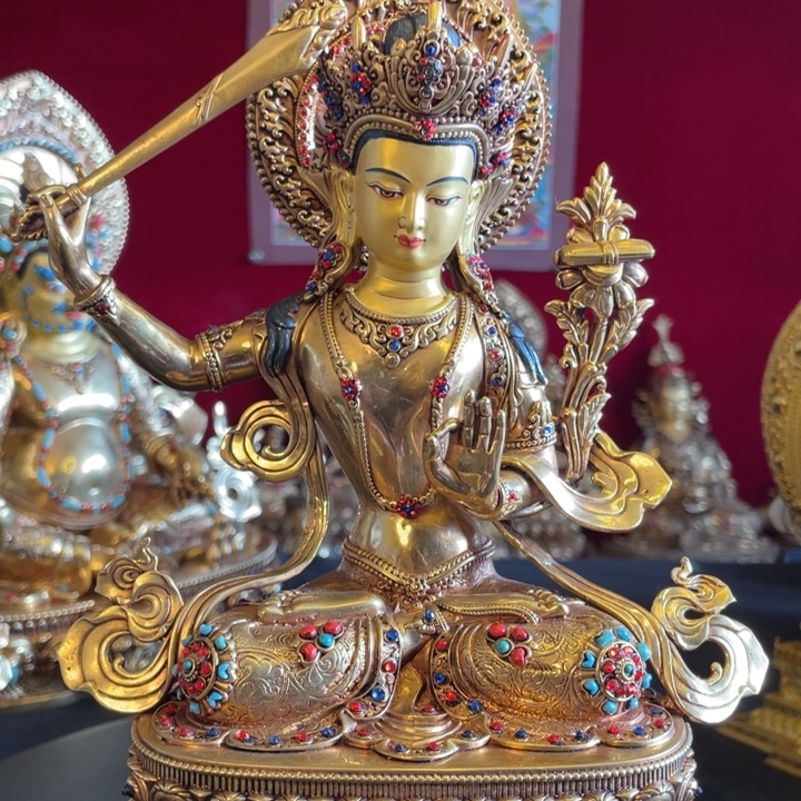 有机玻璃文殊鎏金1111