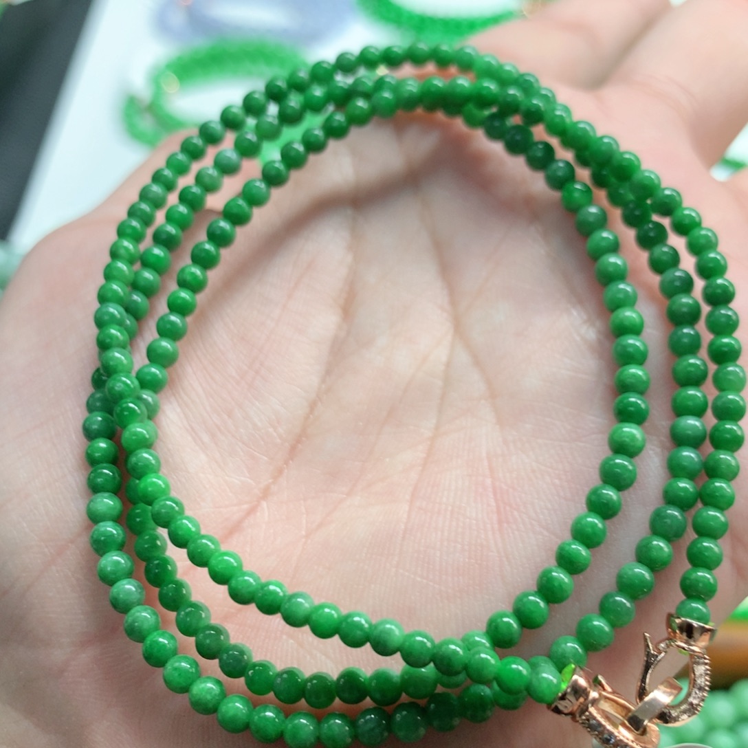 翡翠未镶嵌手链翡翠