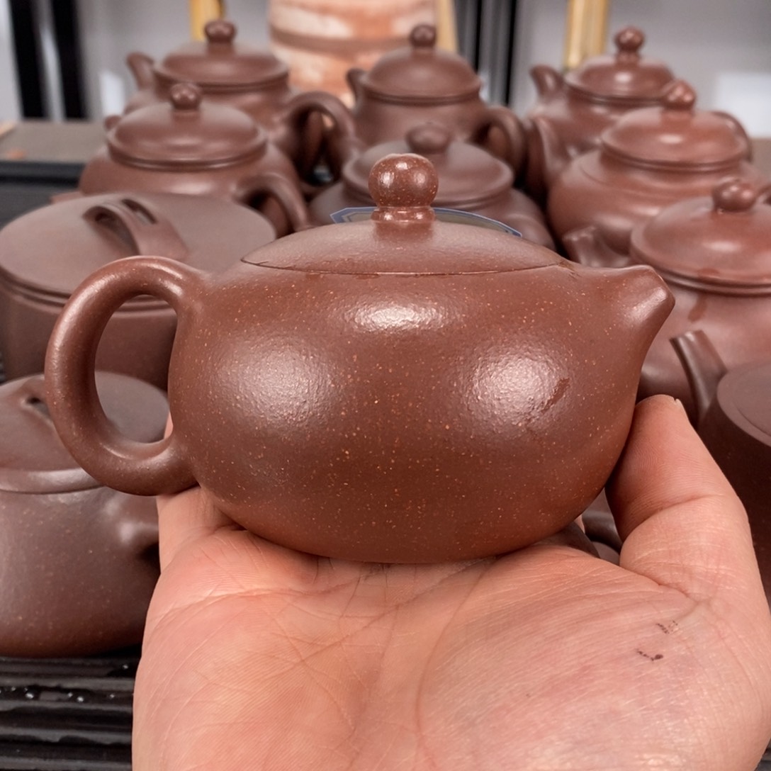 紫砂茶壶底槽清西施容量200毫升