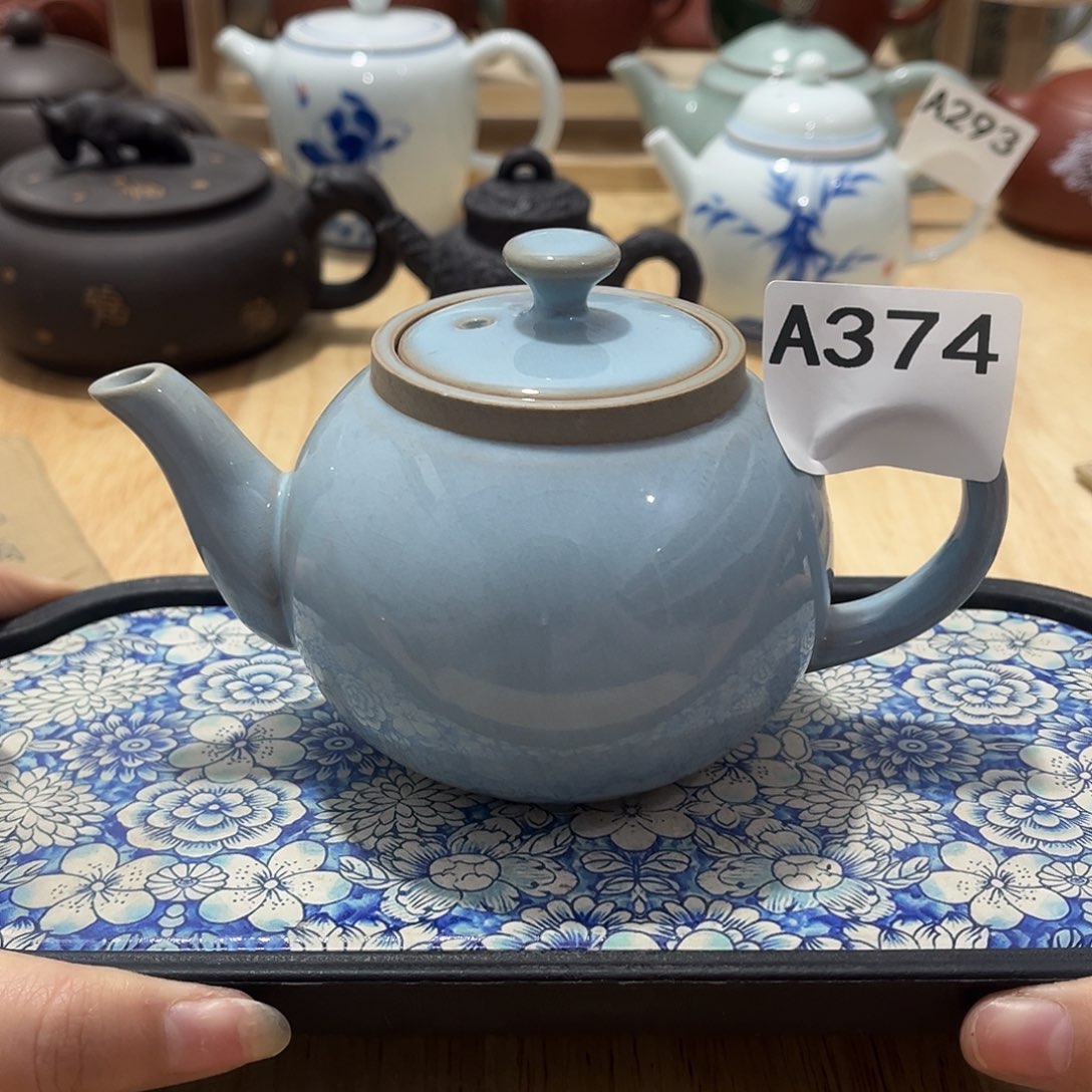 瓷片茶摆件工艺品摆件666