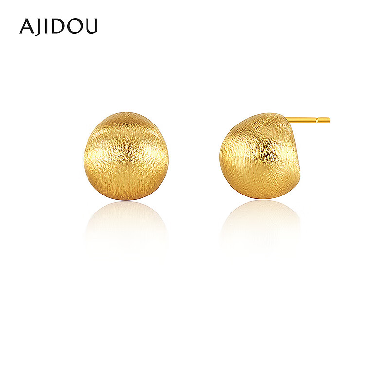 不锈钢耳饰 AJIDOU阿吉豆女款耳饰精致轻奢耳钉耳环