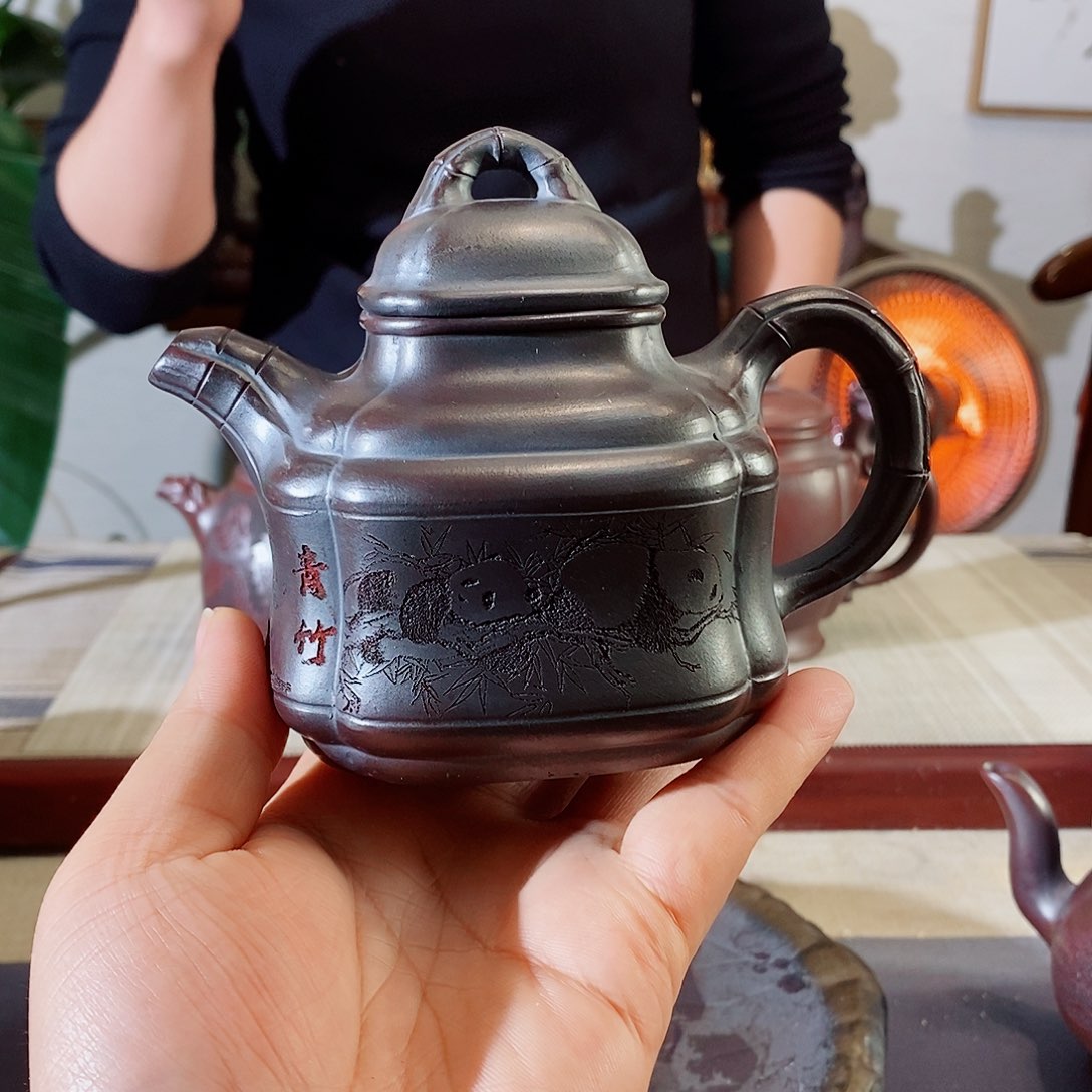 紫砂茶壶宜兴紫砂壶疯狂打