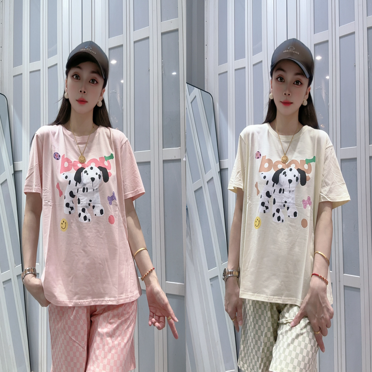 娜姐家2025新款5分裤高级牌子定制睡衣Q513