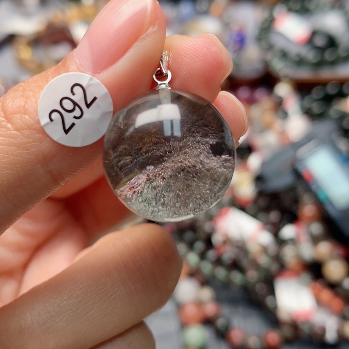 水晶吊坠(不含链)未镶嵌