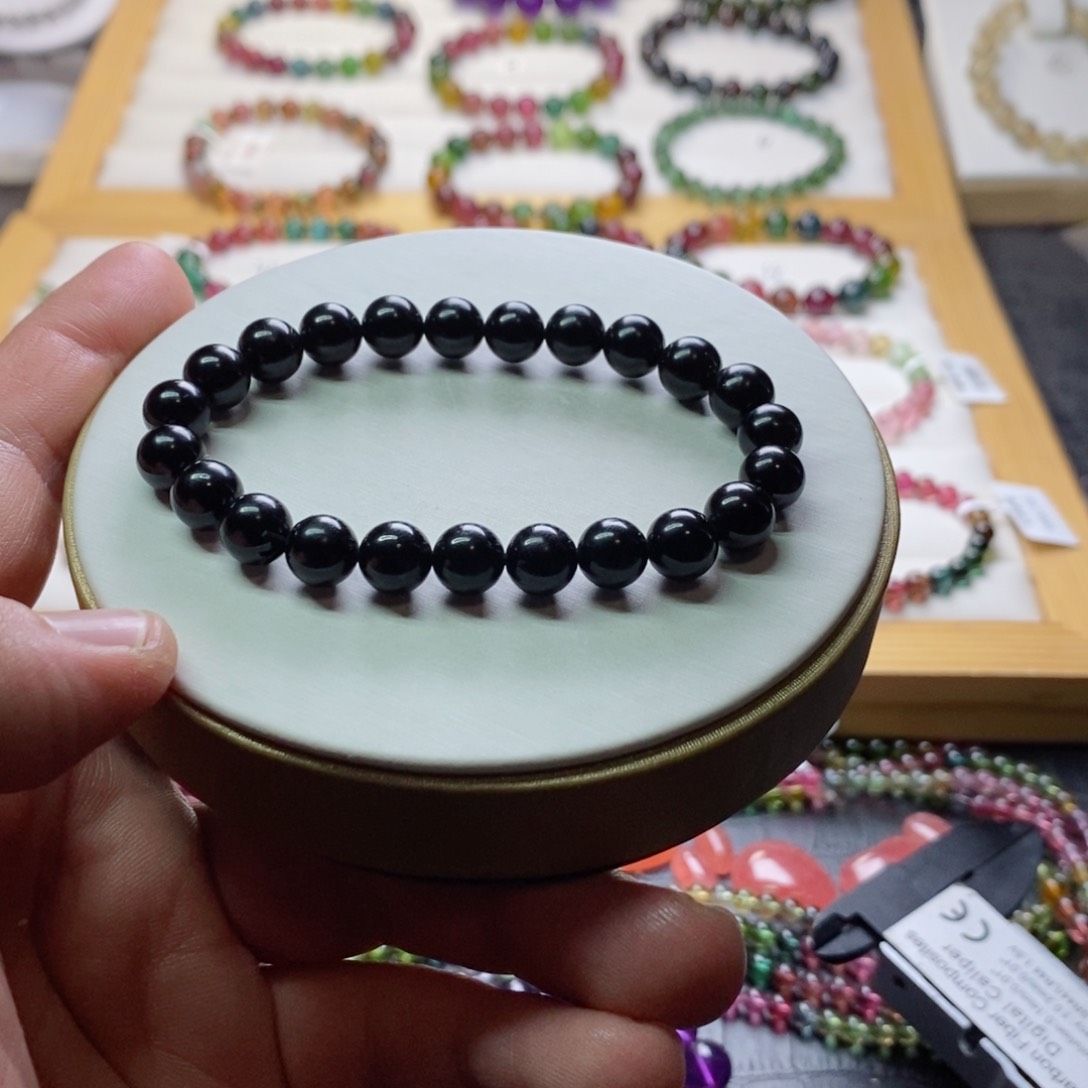 碧玺碧玺手链未镶嵌