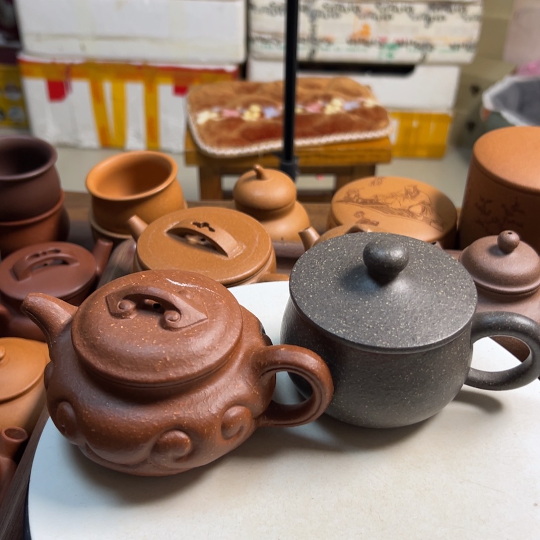 紫砂茶壶红将破如意仿古200