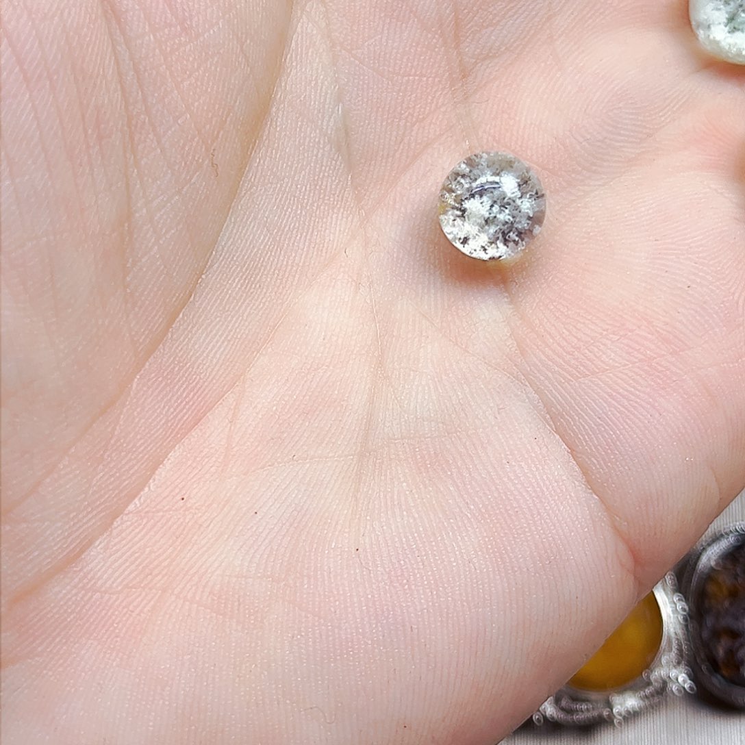 水晶戒指银S800镀金镶嵌R*