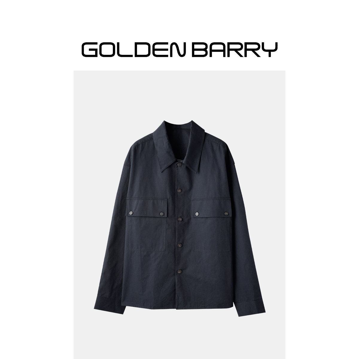 GOLDENBARRY|212580男士休闲长袖衬衫