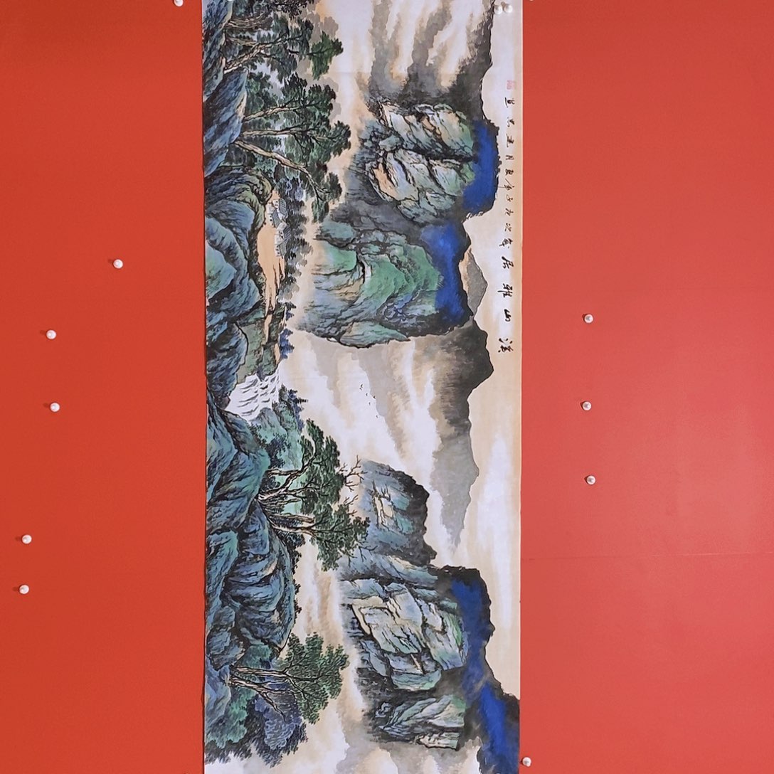 国画山水花鸟国画作品