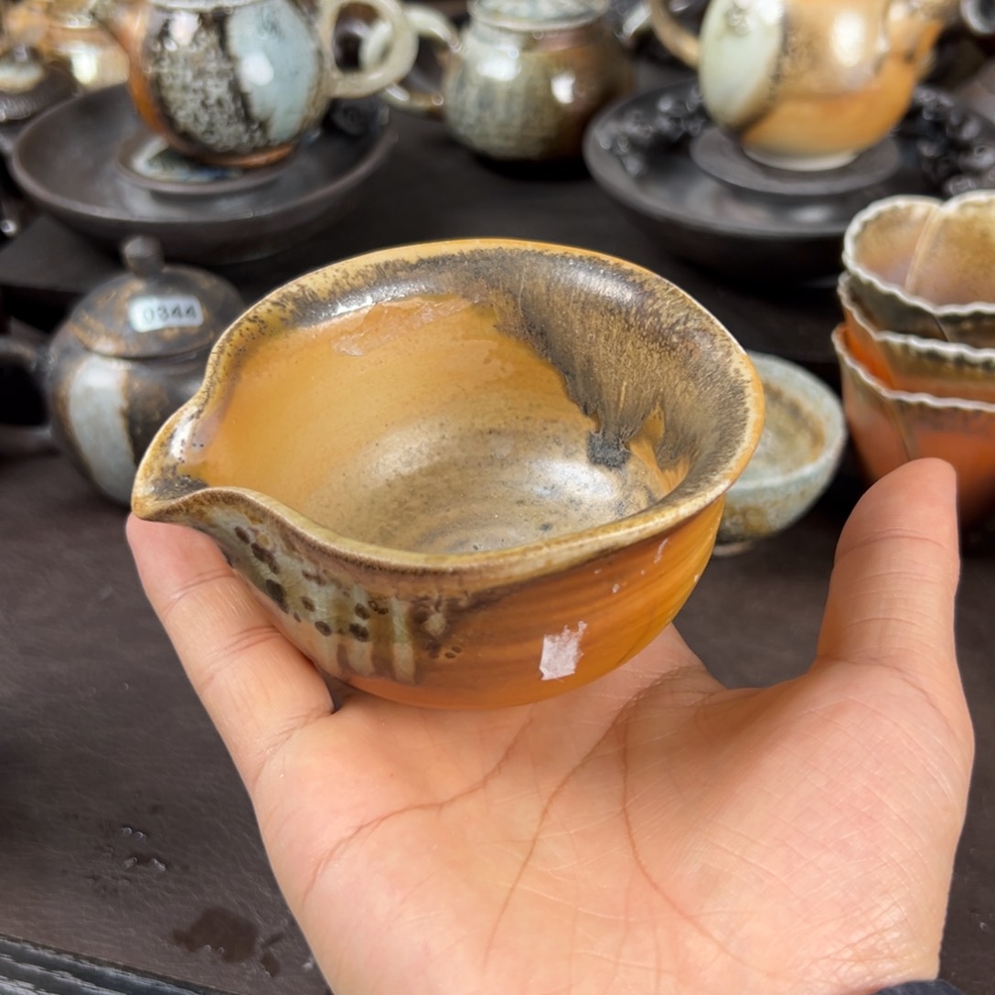 杯柴烧茶器主人公道杯