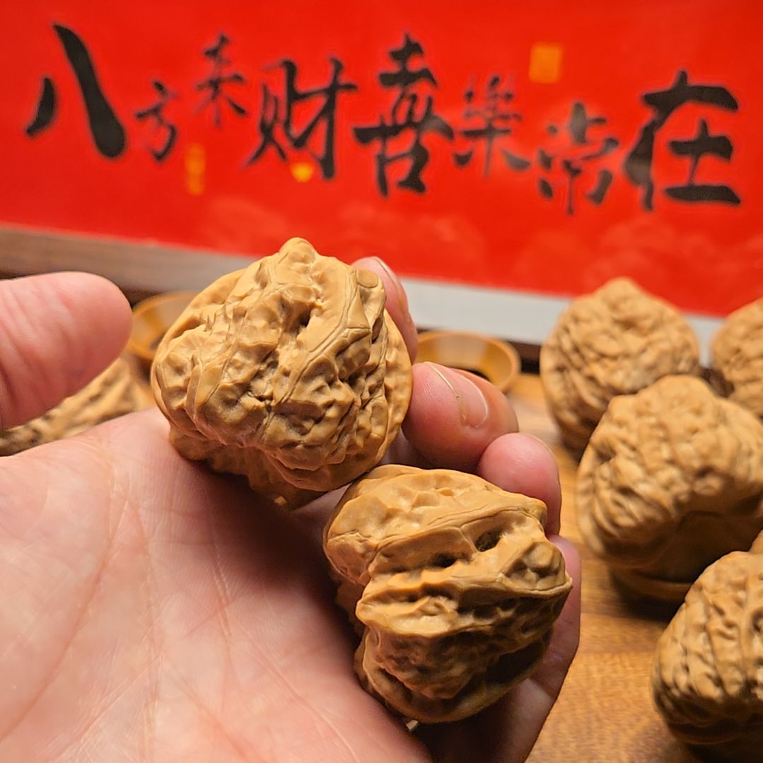 文玩核桃吊坠36x40蛤蟆