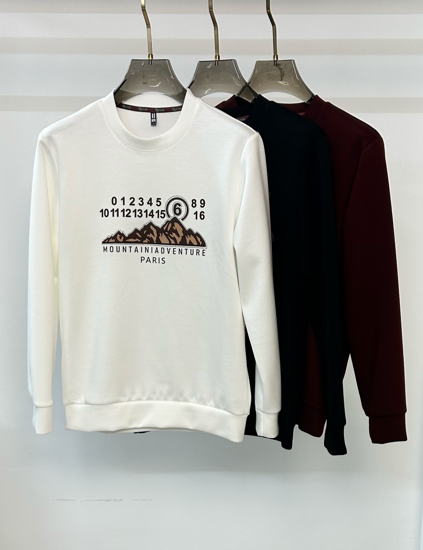   尊爵名品  秋冬新款欧货男士轻奢卫衣高品质圆领 2804