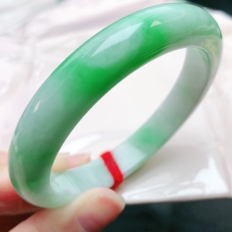 未镶嵌手镯翡翠57圈口882576