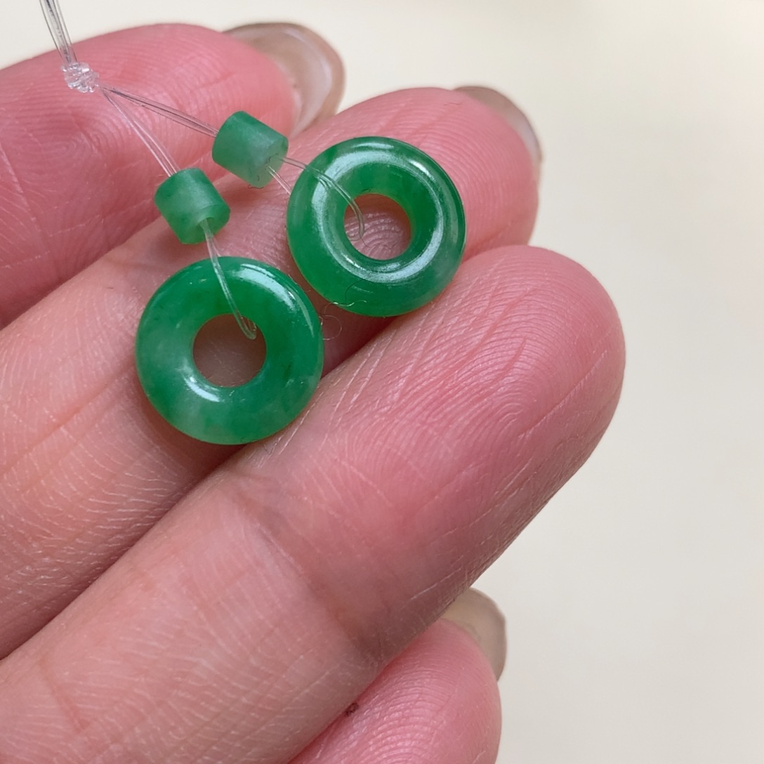 定制翡翠未镶嵌甜甜圈