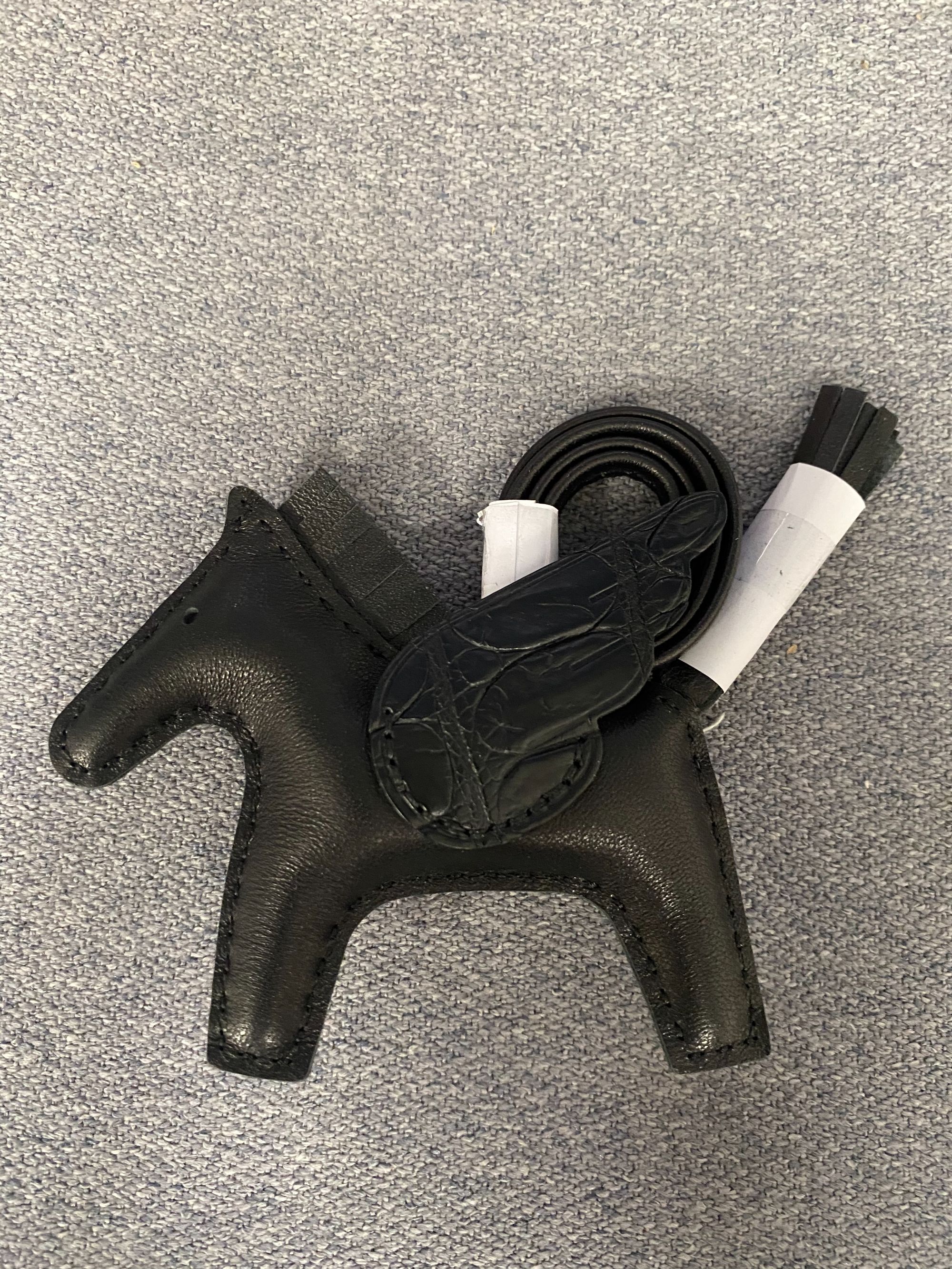 （2）手工缝线真皮天使飞马挂饰包包汽车羊皮小马挂件挂饰