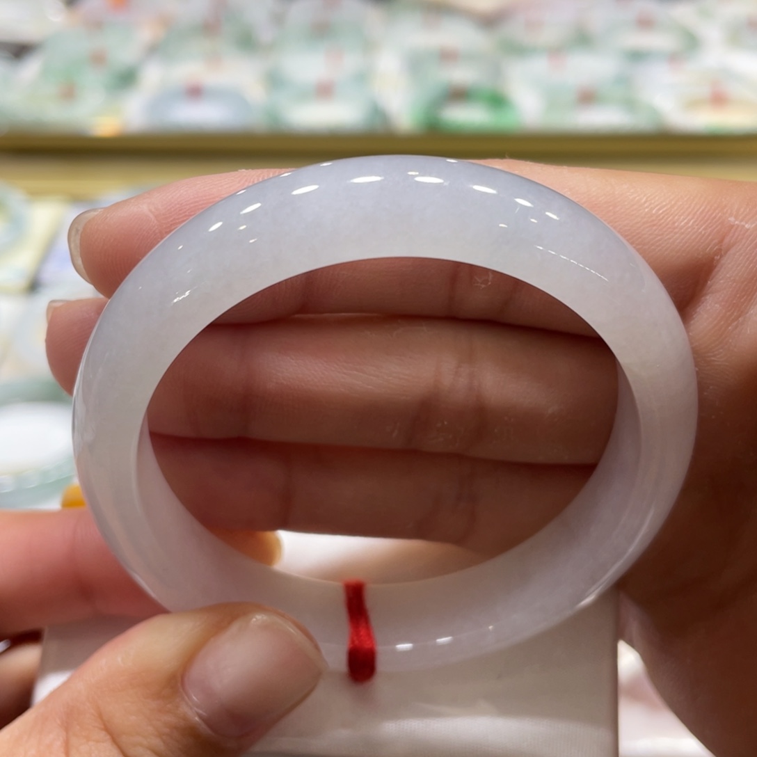 翡翠手镯未镶嵌53正