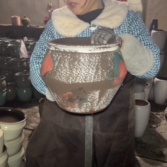 红陶口24高23正品