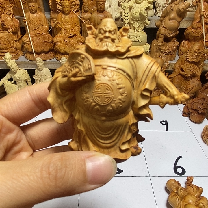 柏木（崖柏）钟馗 小瑕