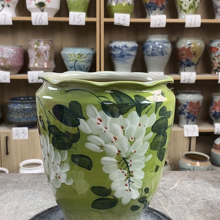 缸3rd景德镇陶瓷花盆