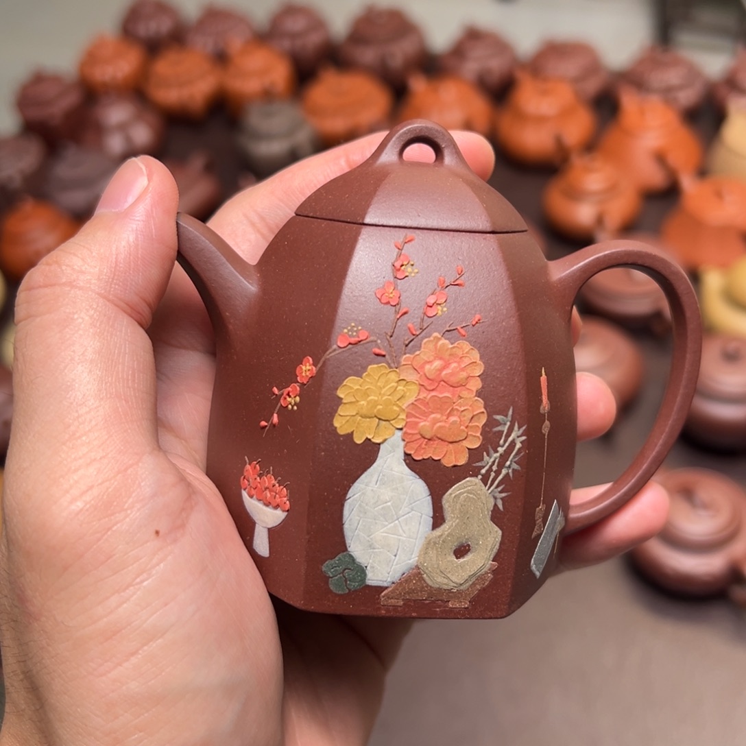 蔡***M茶壶紫砂宜兴紫砂壶的制作