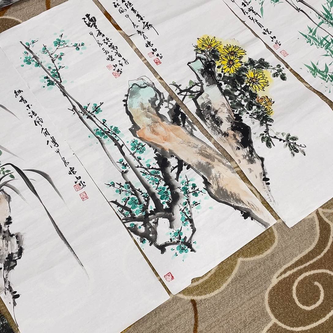 国画古**画定制作者怀山