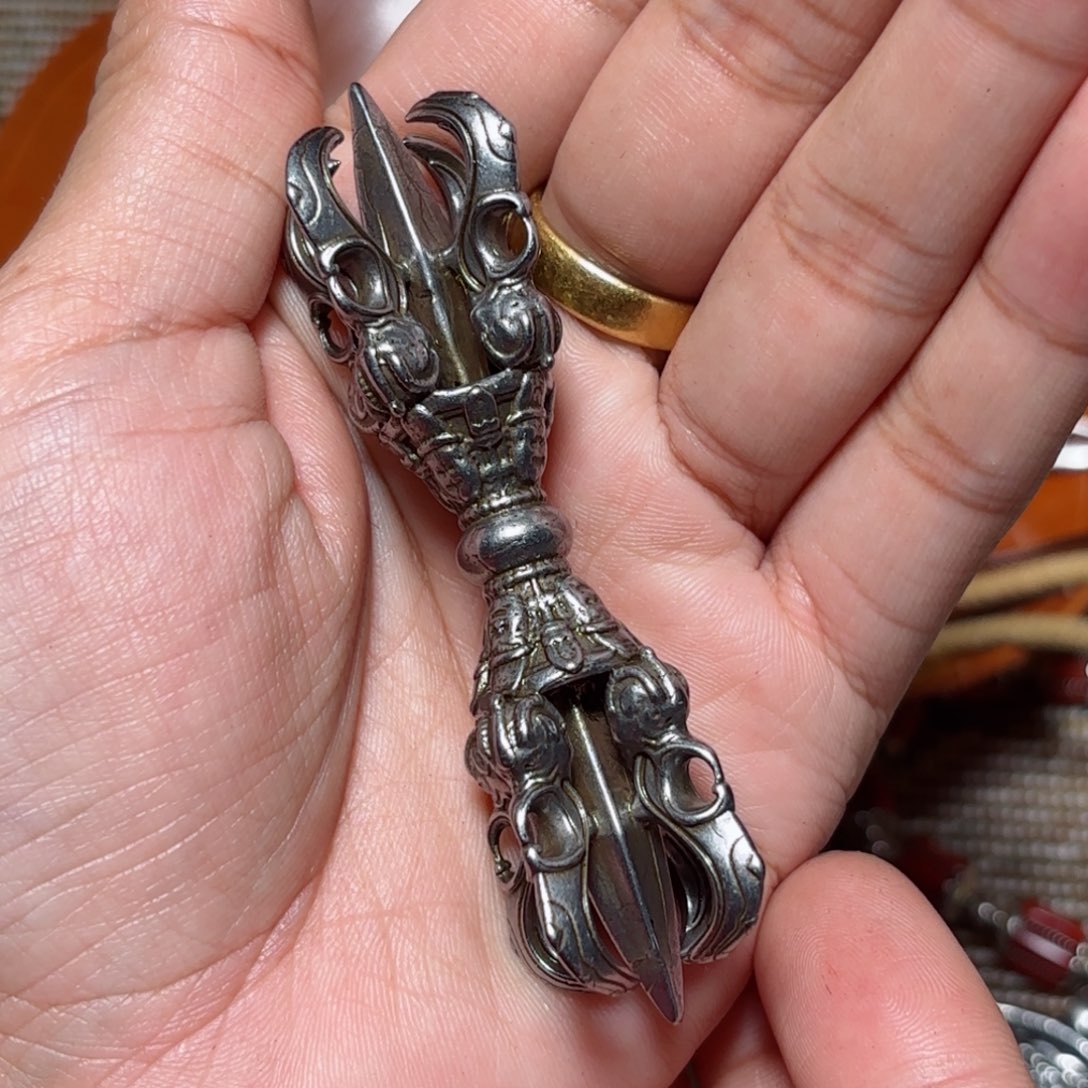 铜星月菩提吊坠项链吊坠