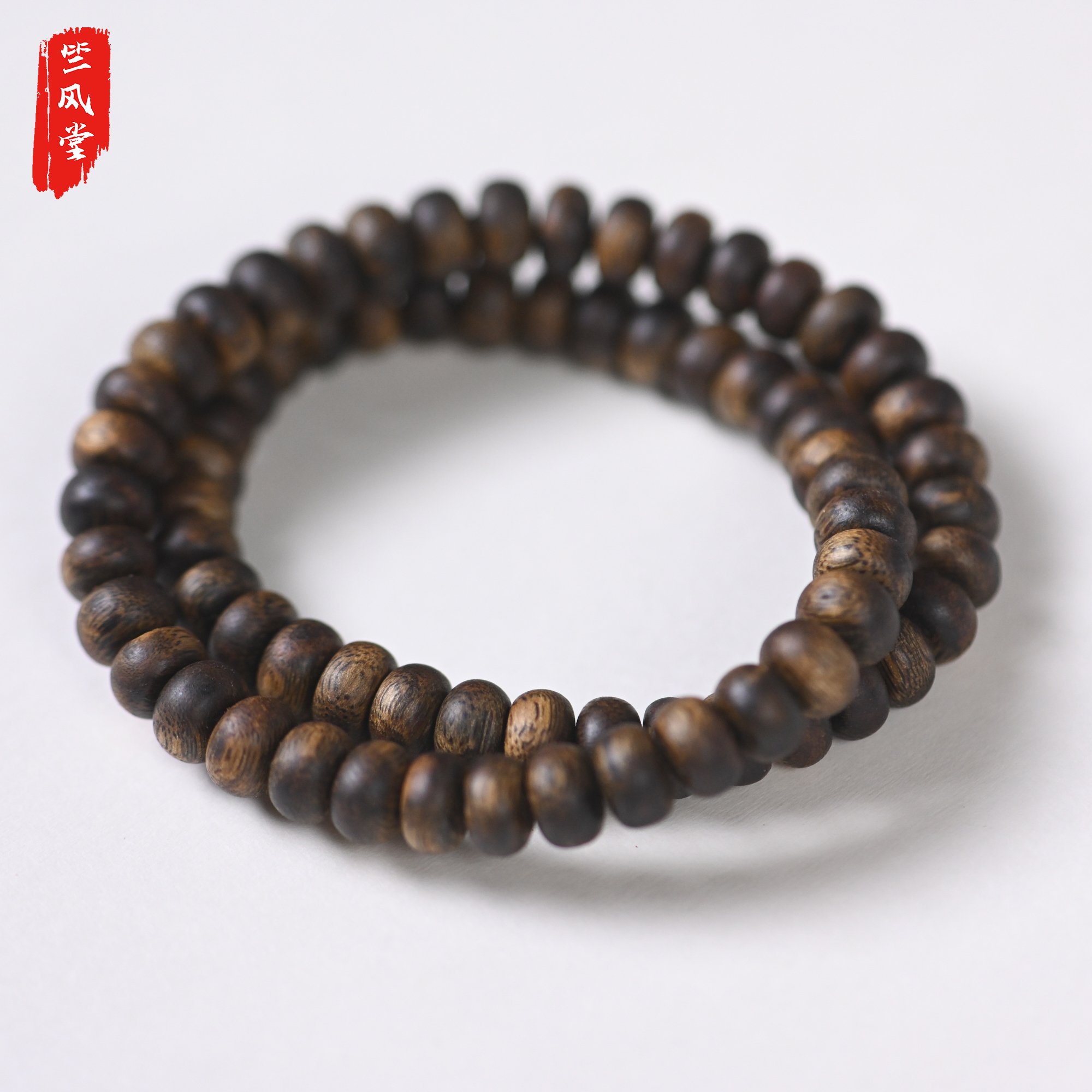 沉香沉香算盘珠双圈手串高结油奇楠沉香不压油【多样性发其一】