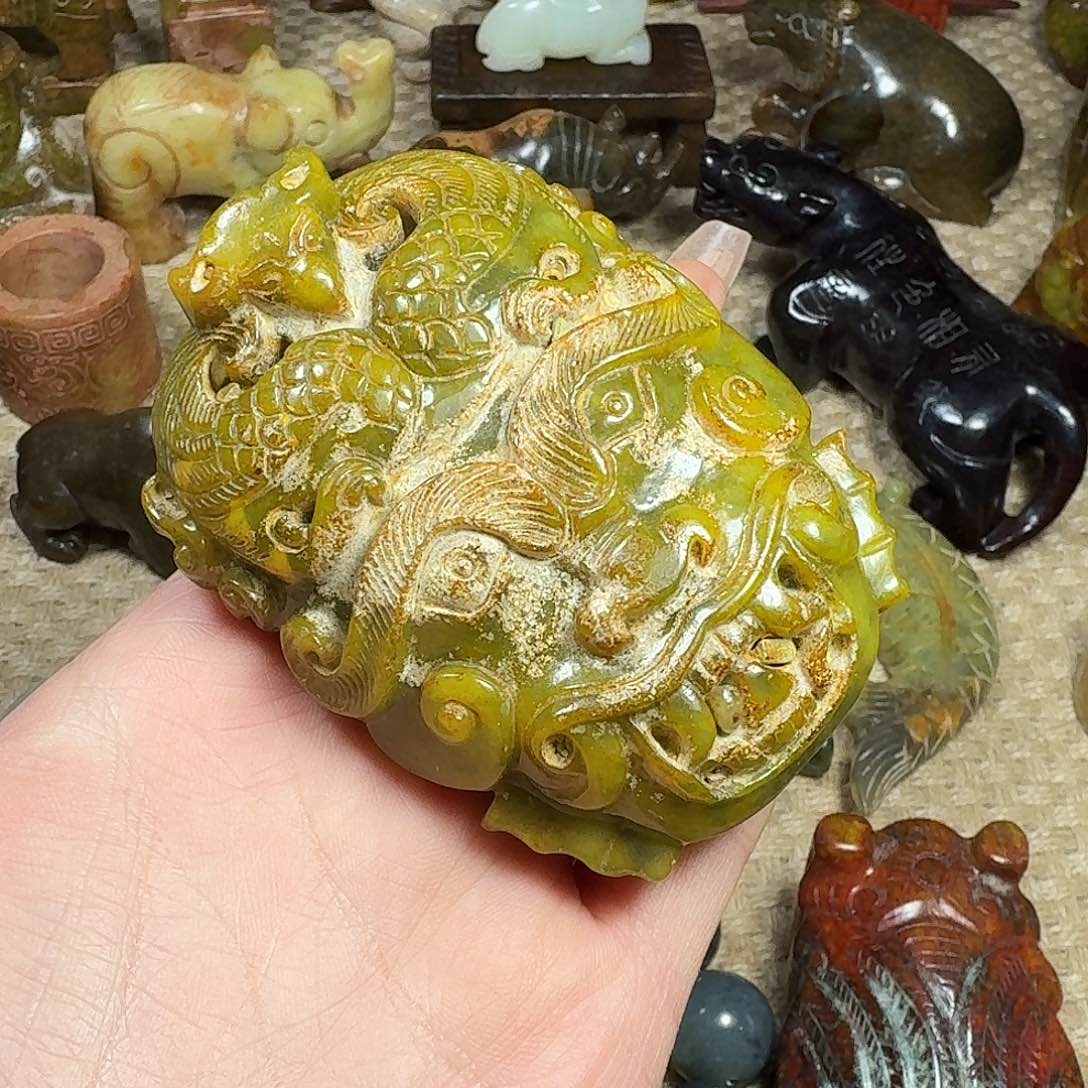 白玉菩提吊坠挂件