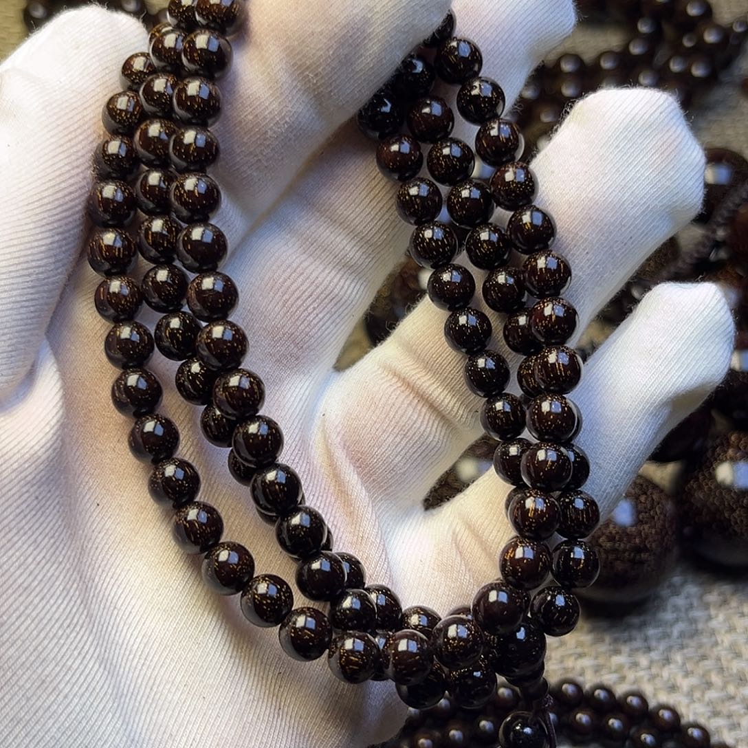 檀香紫檀（小叶紫檀）0.6 108颗满天星