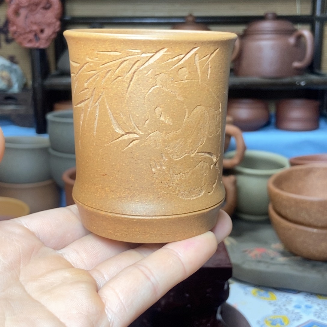 茶杯紫砂紫砂主人杯160毫升