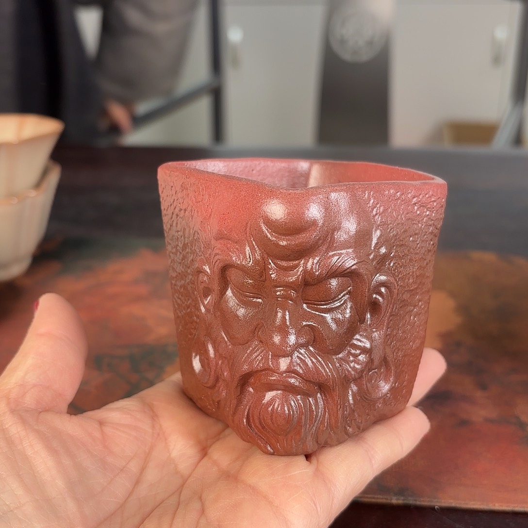龙泉云间青瓷小米茶器