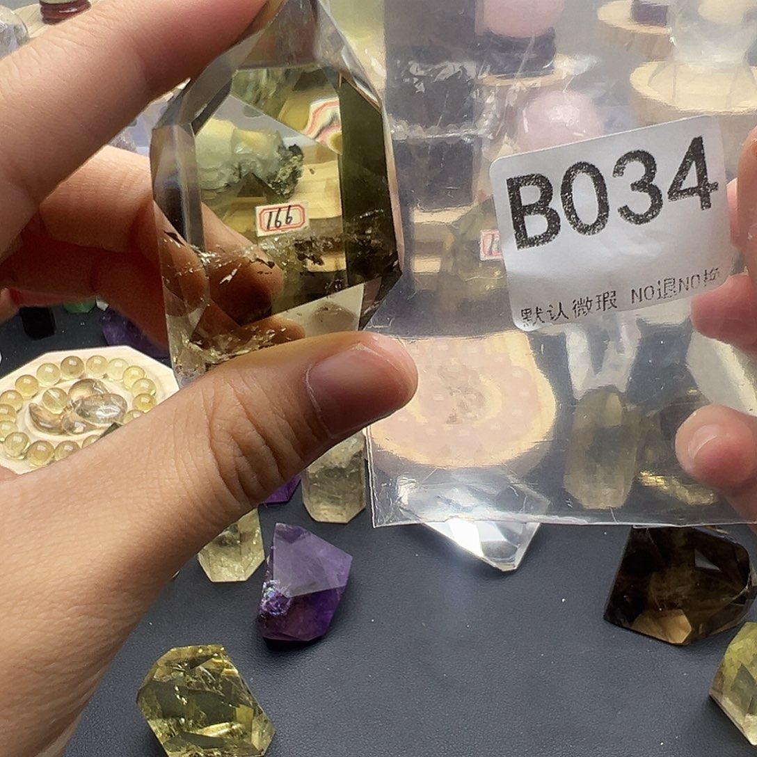 水晶天然水晶半成品未镶嵌默认微瑕
