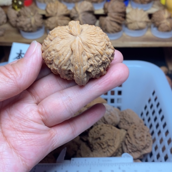 黄***煮把件文玩核桃文玩