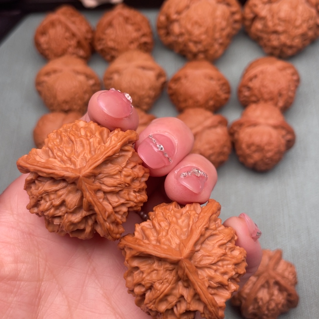 把件文玩核桃全品盘山棱38