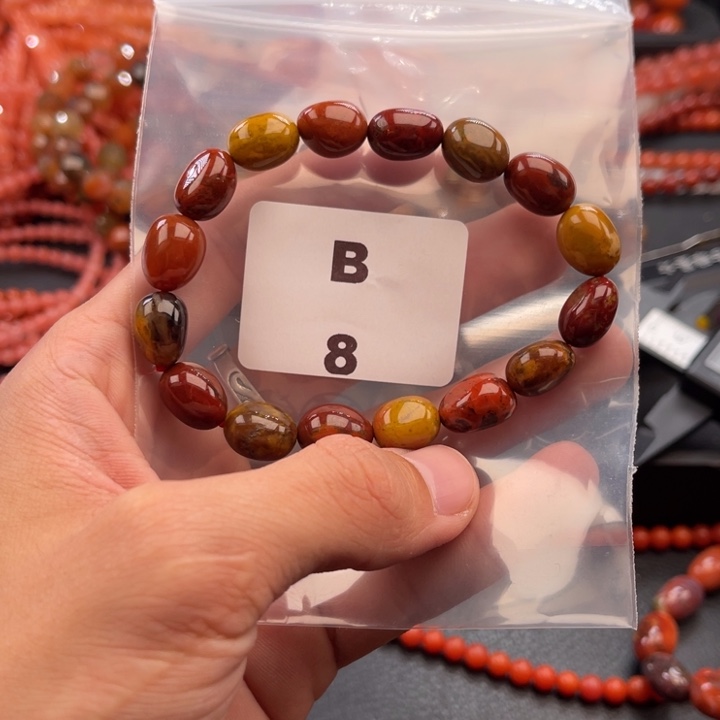 南红玛瑙未镶嵌多样性发货默认微瑕9mm