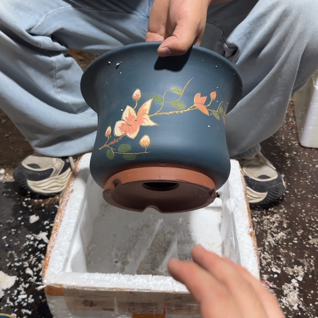 花盆紫砂口径18.13口径
