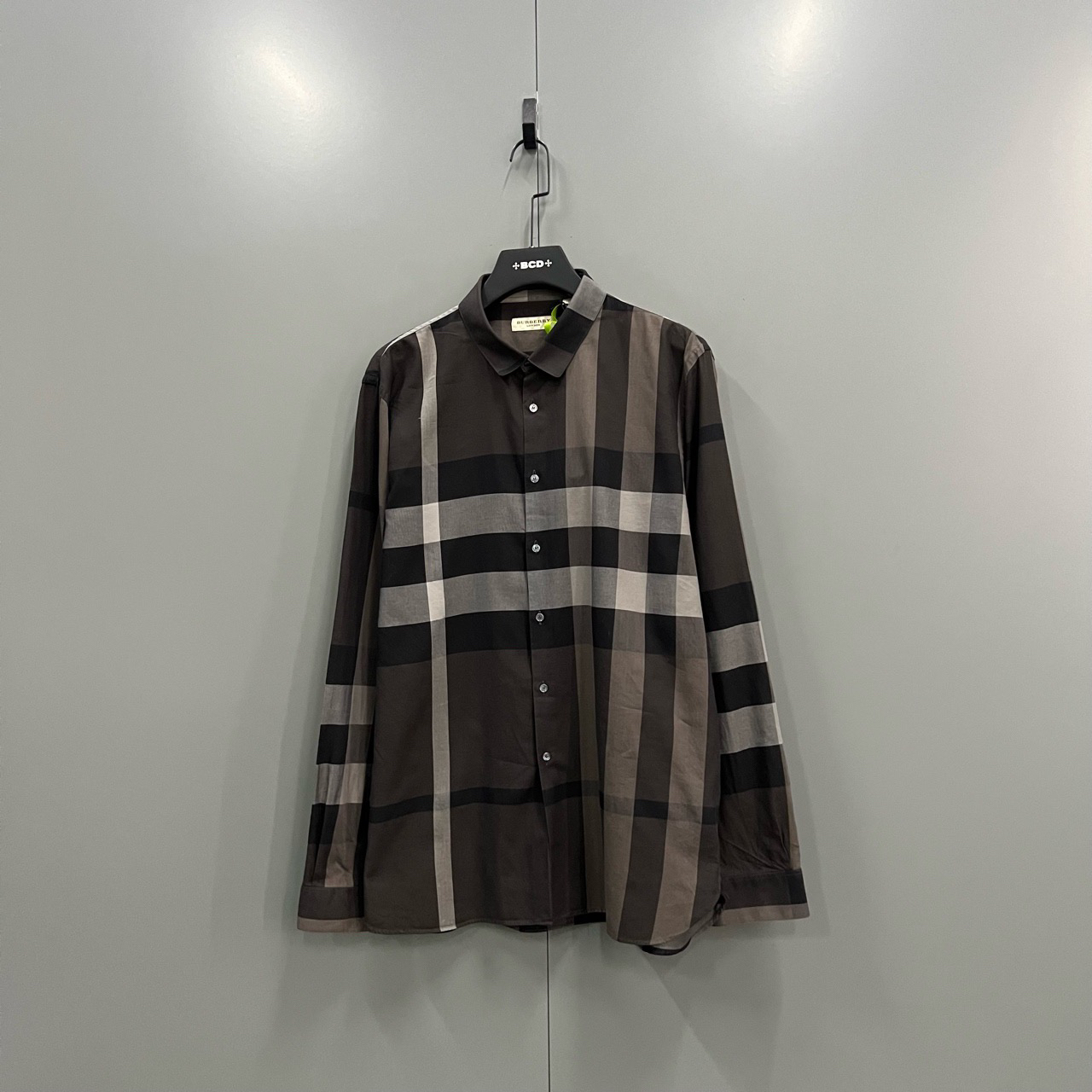 全新未使用 BURBERRY/博柏利 （jp）223 格纹衬衫 XXL码