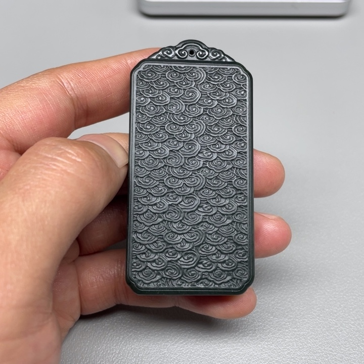 和田玉吊坠(不含链)未镶嵌藏*