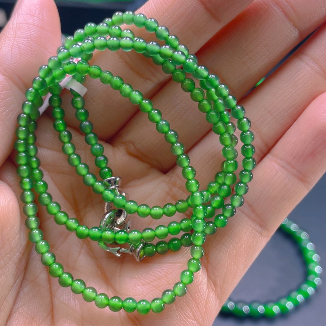 翡翠项链未镶嵌，1