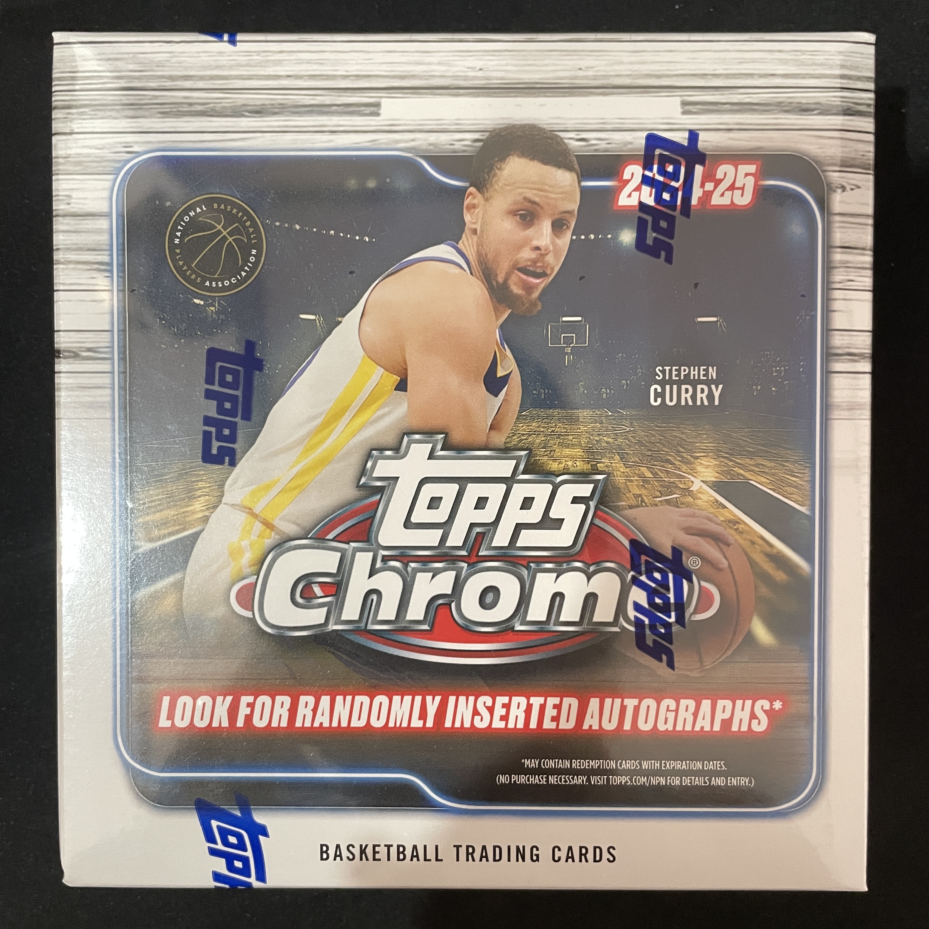 2024-2025 topps chrome 单盒  333球星卡 盲盒类产品拆开不退换