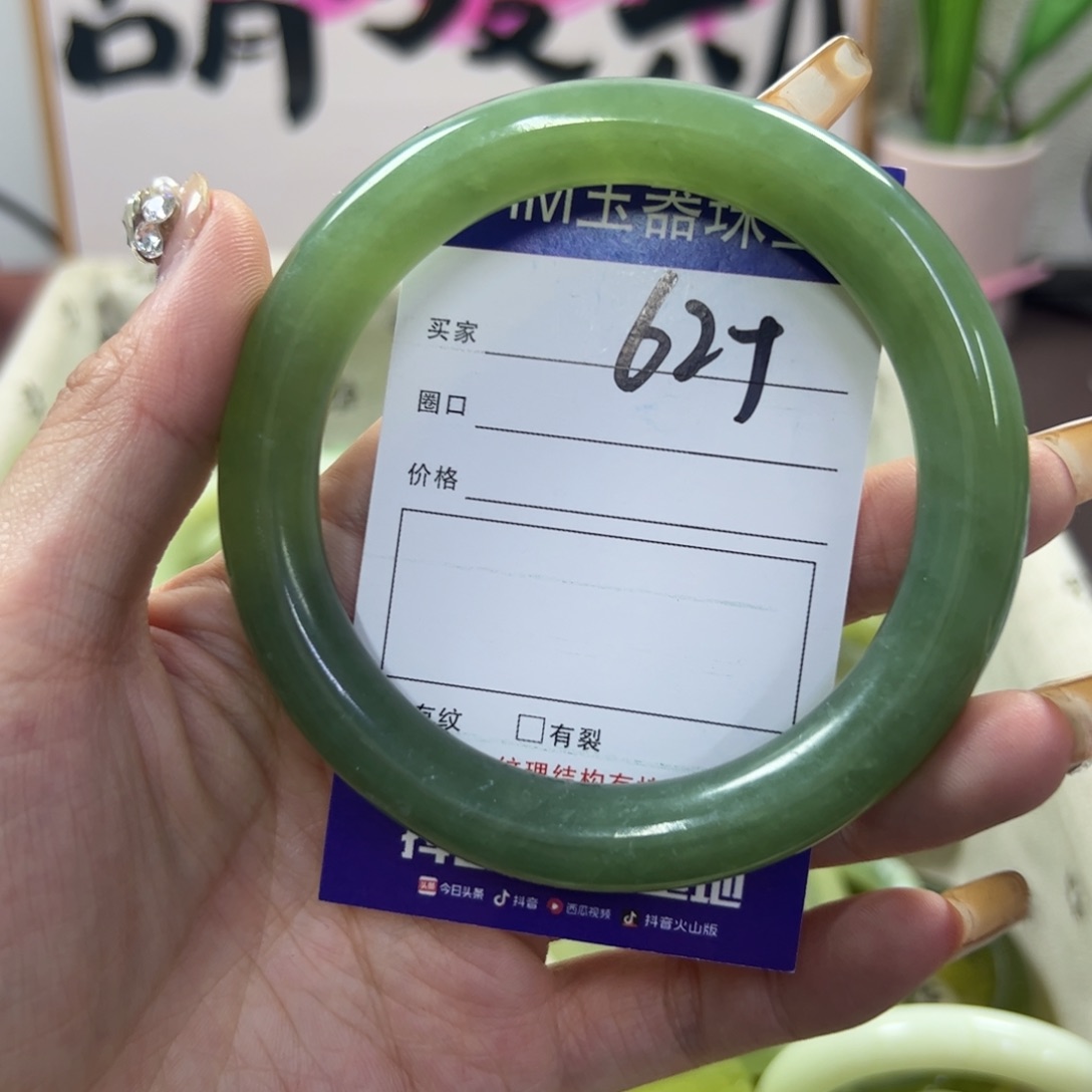 蛇纹石玉手镯未镶嵌268