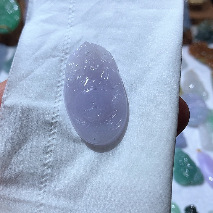 翡翠颈饰未镶嵌挂件