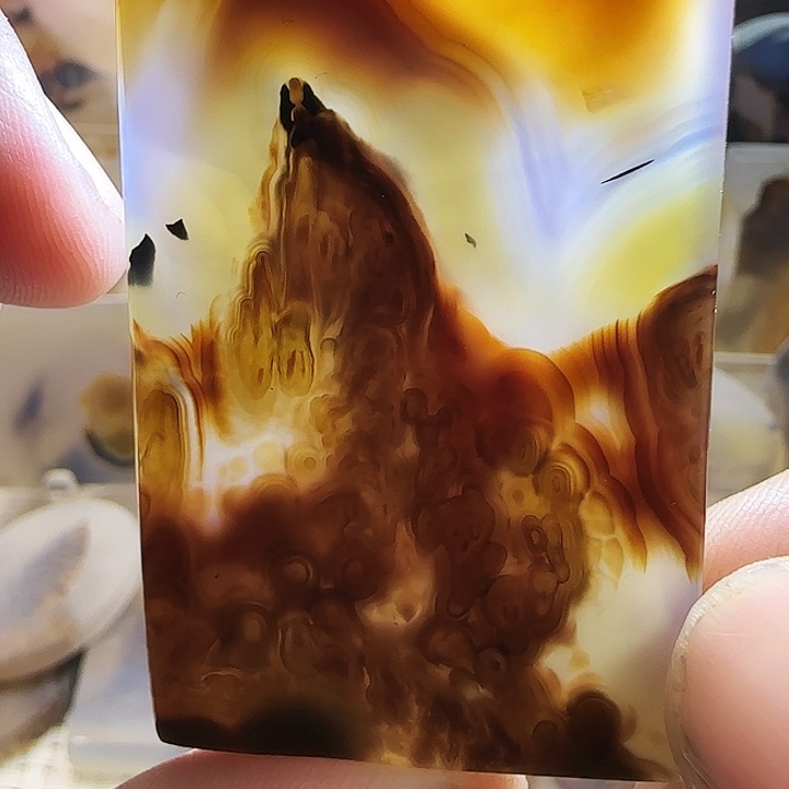 伊***5玛瑙/玉髓未镶嵌珠宝奇石