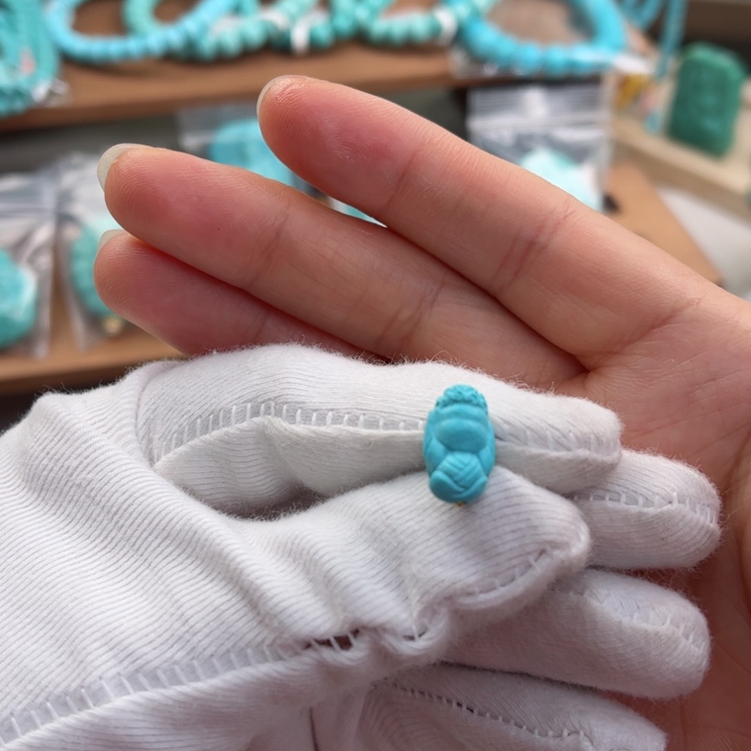 绿松石未镶嵌配饰