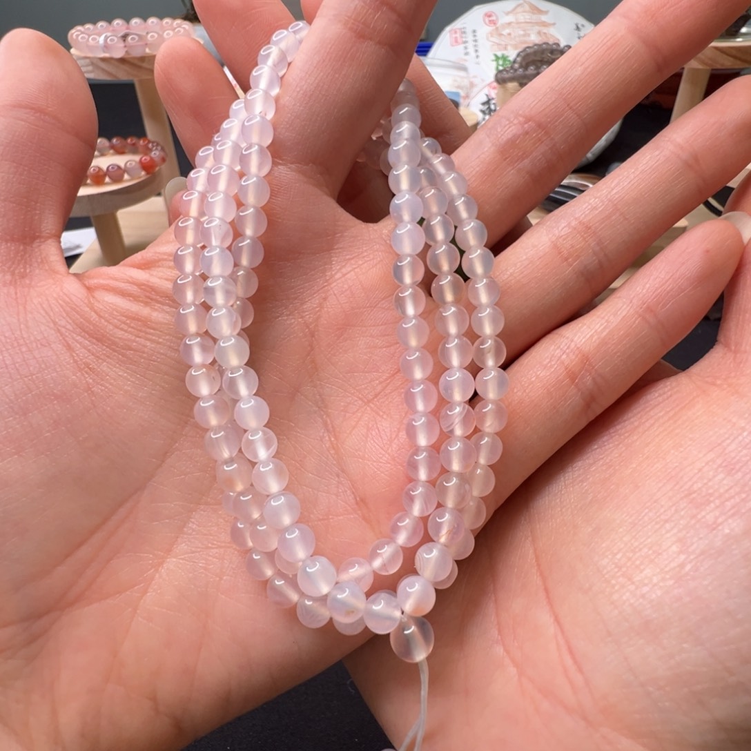 兰***心南红玛瑙未镶嵌配饰955