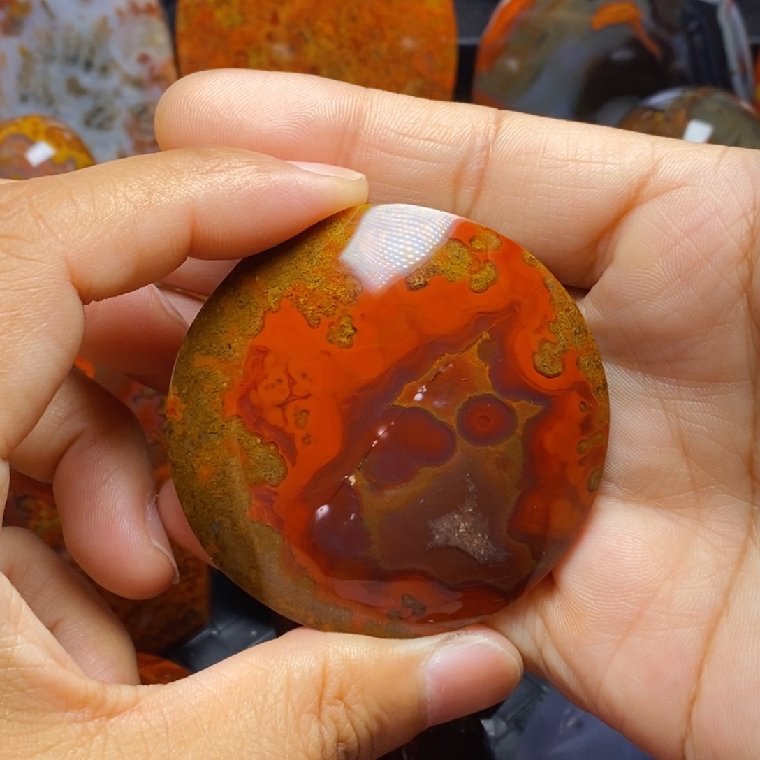 玛瑙/玉髓吊坠(不含链)未镶嵌别**糊