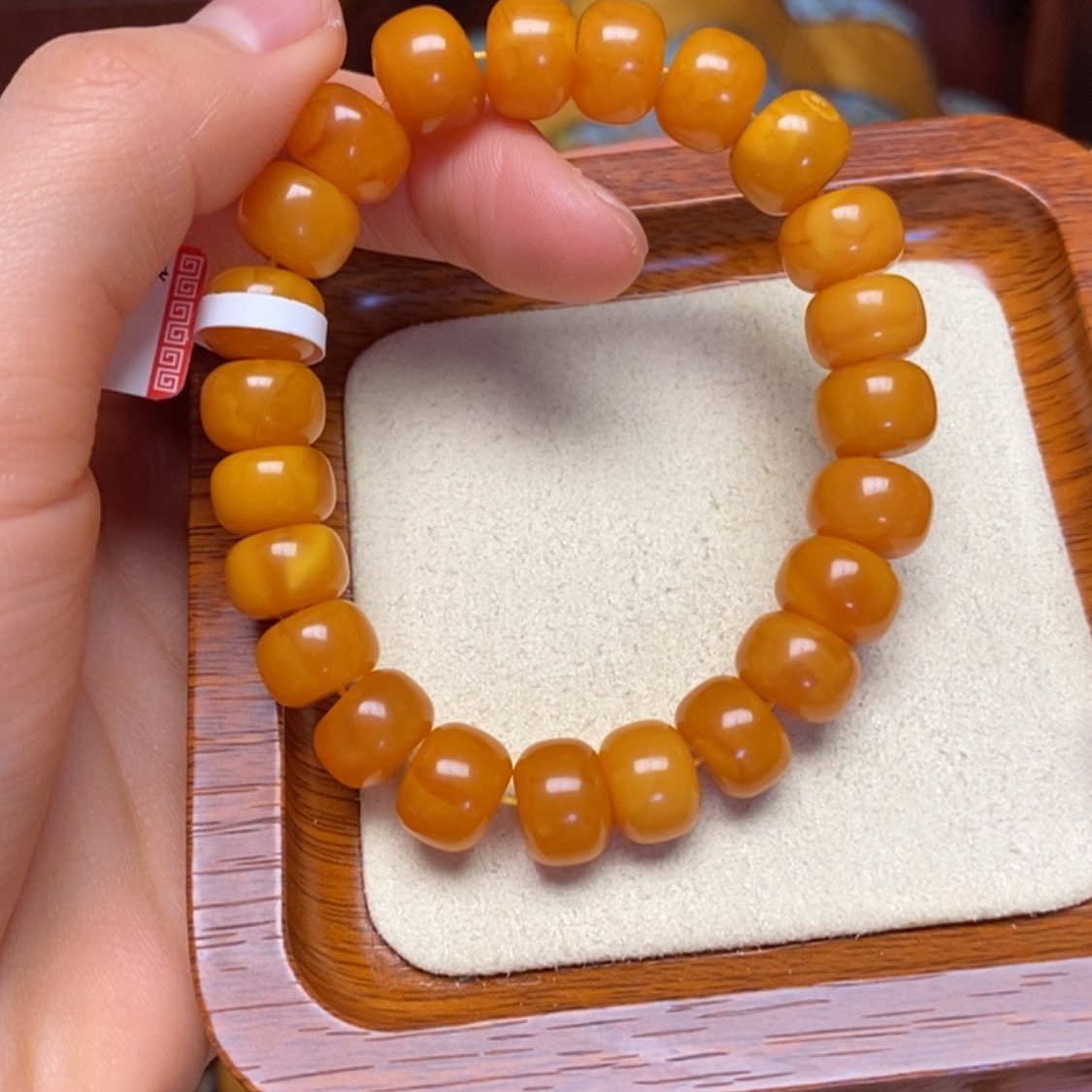 【闪购商品】蜜蜡手链未镶嵌手串
